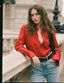 The Boyfriend: TENCEL™ Lyocell, Red