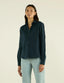 The Classic: Linen, Navy Blue