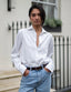 The Boyfriend: TENCEL™ Lyocell, Off-White