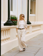 Rampling Trouser: Linen, Oatmeal
