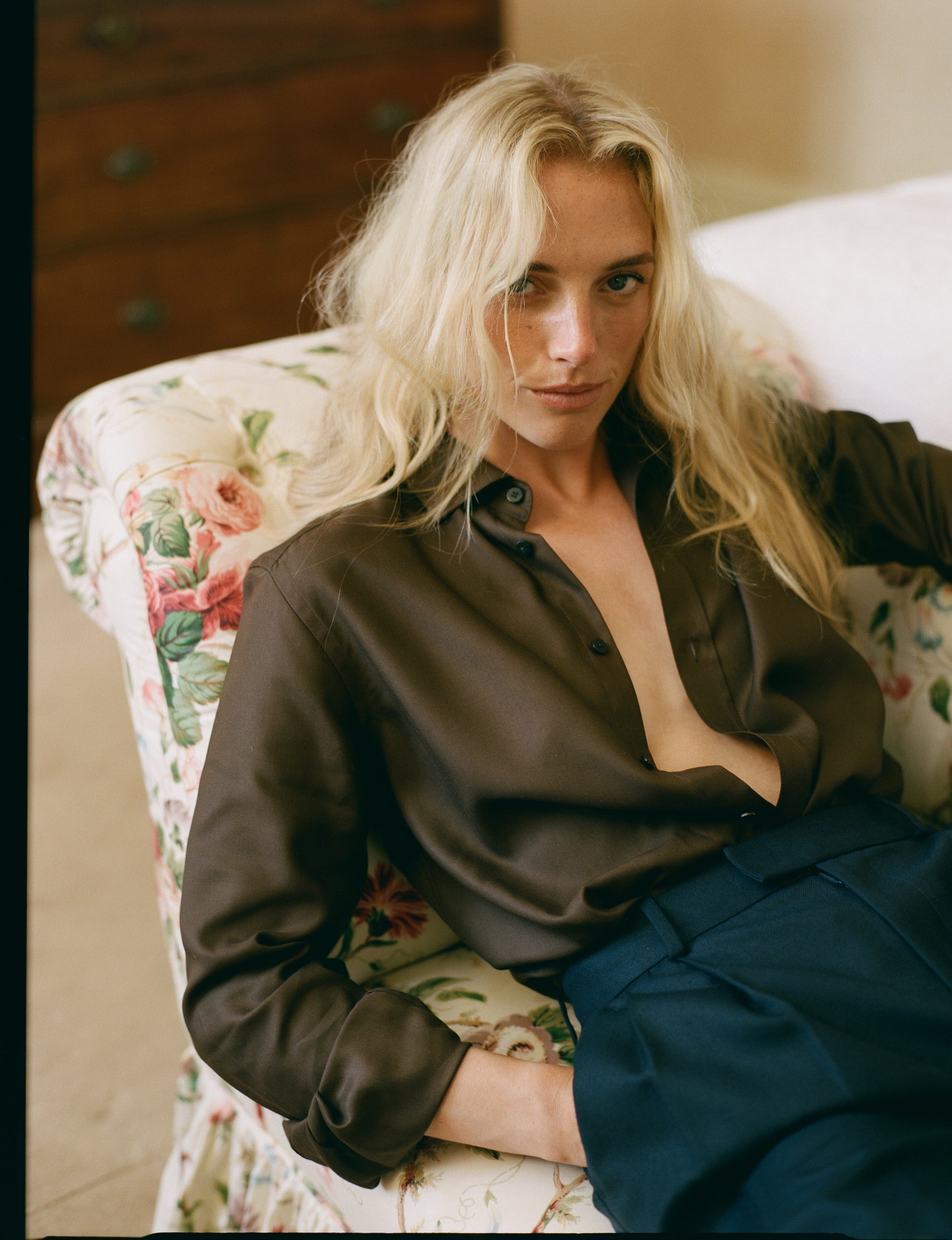 The Boyfriend: TENCEL™ Lyocell, Chocolate Main image