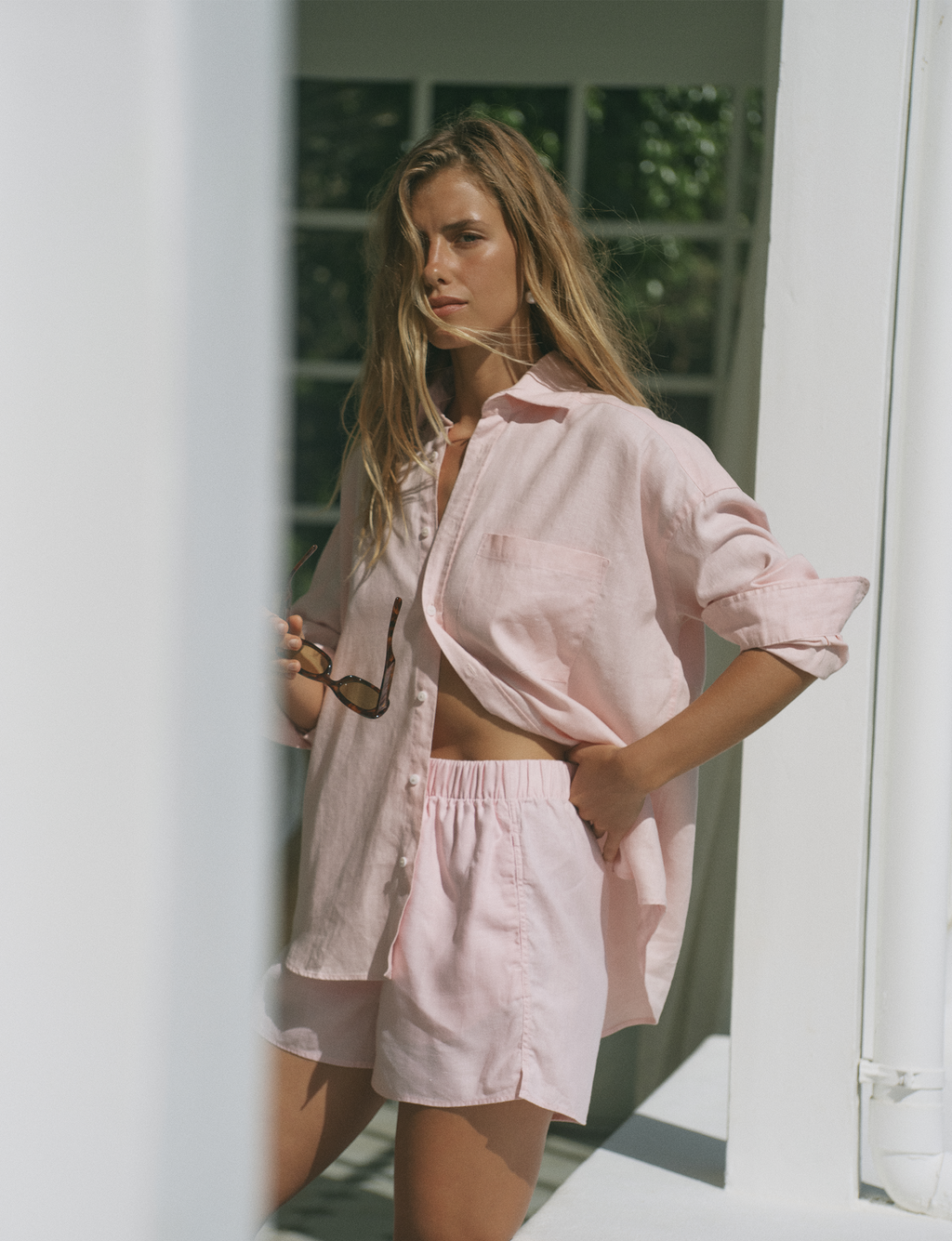 The Weekend: Hemp, Blush Pink