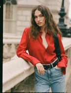 The Boyfriend: TENCEL™ Lyocell, Red