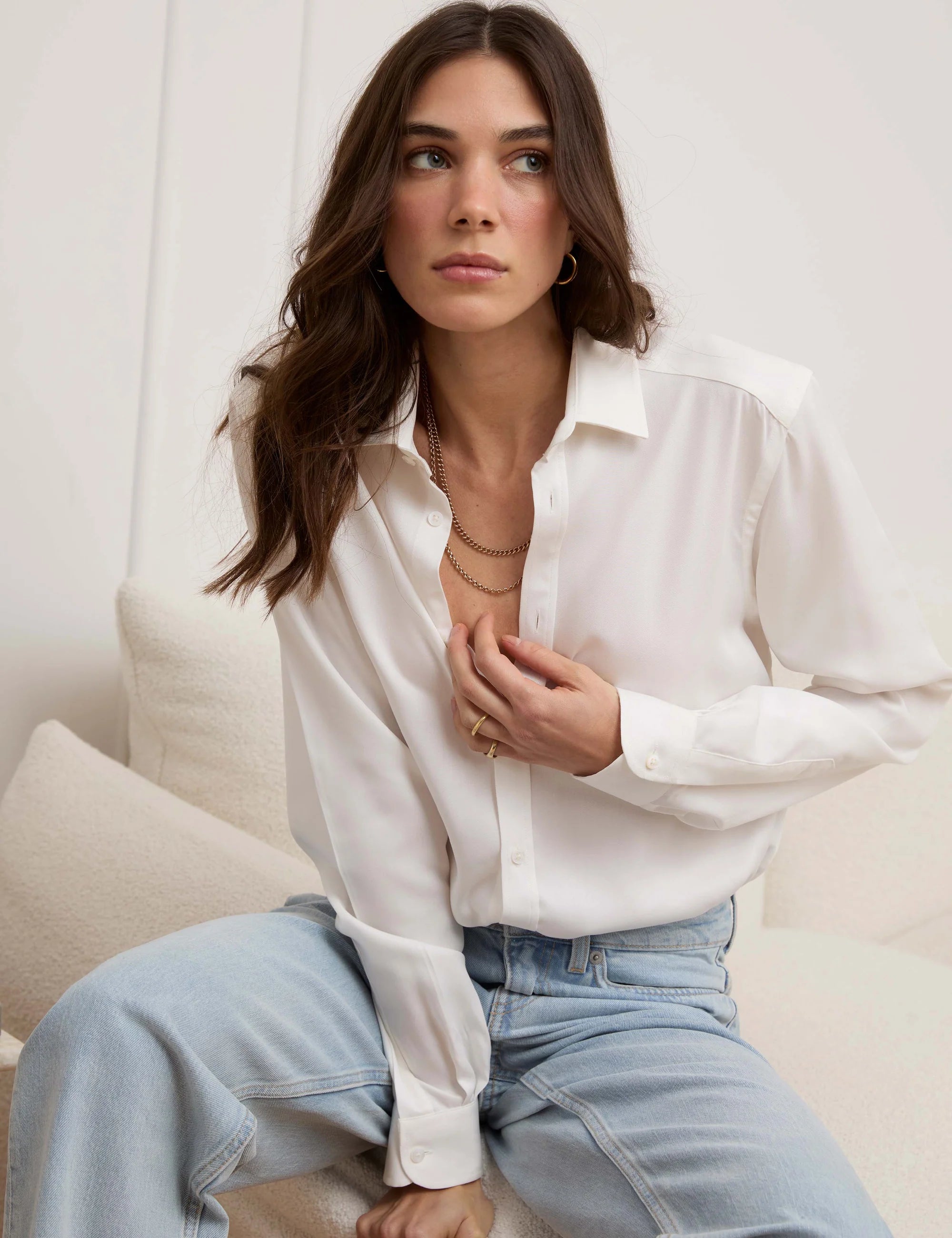 The Classic: TENCEL™ Lyocell, Off-White Main image