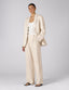 The Suit: Linen Oatmeal Blazer & Trouser