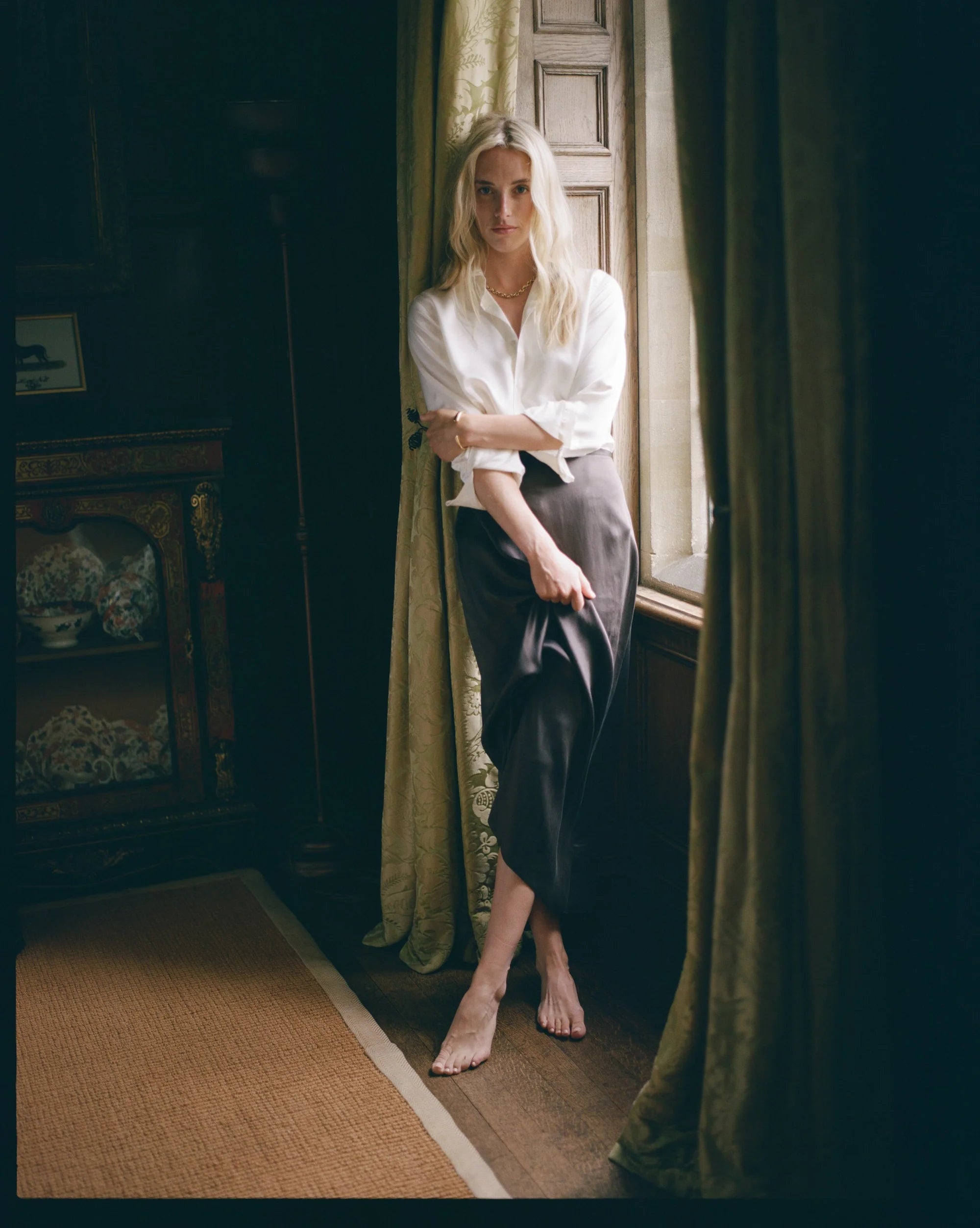 The Boyfriend: Silk Satin, Pearl Main image
