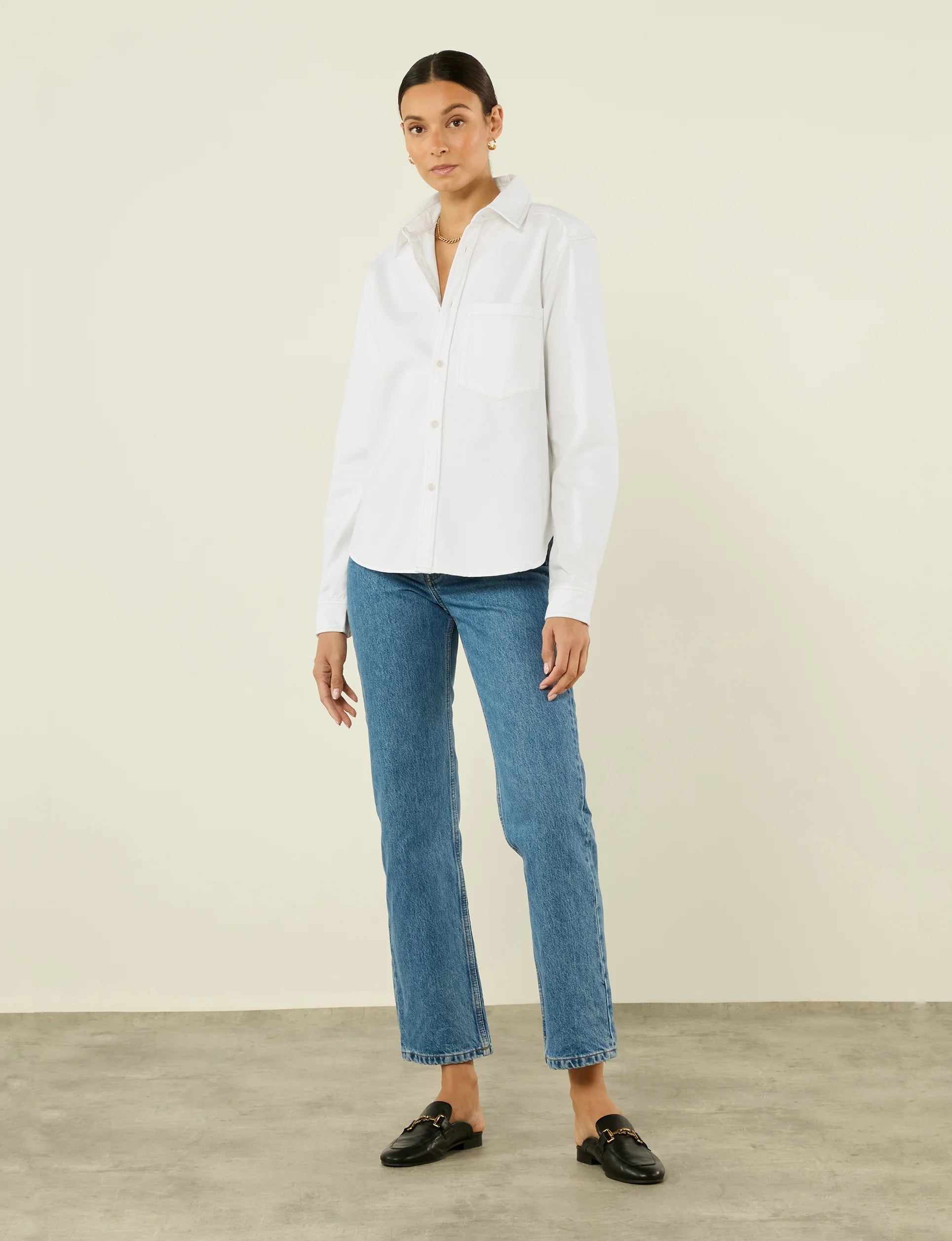 The Classic: Denim, Off-White Main image