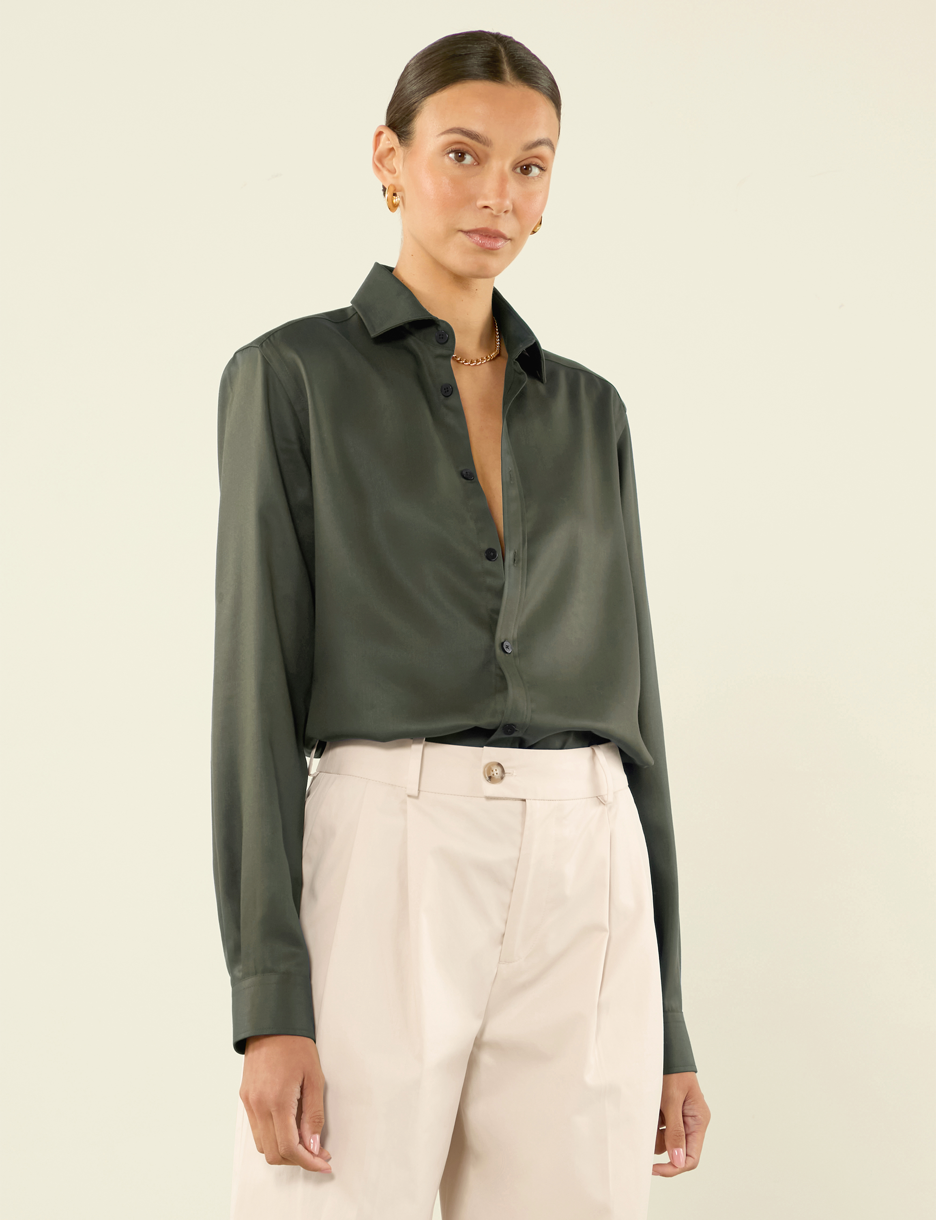The Classic: TENCEL™ Lyocell, Khaki Main image