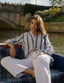 The Boyfriend: Weave, Blue and Navy Stripe