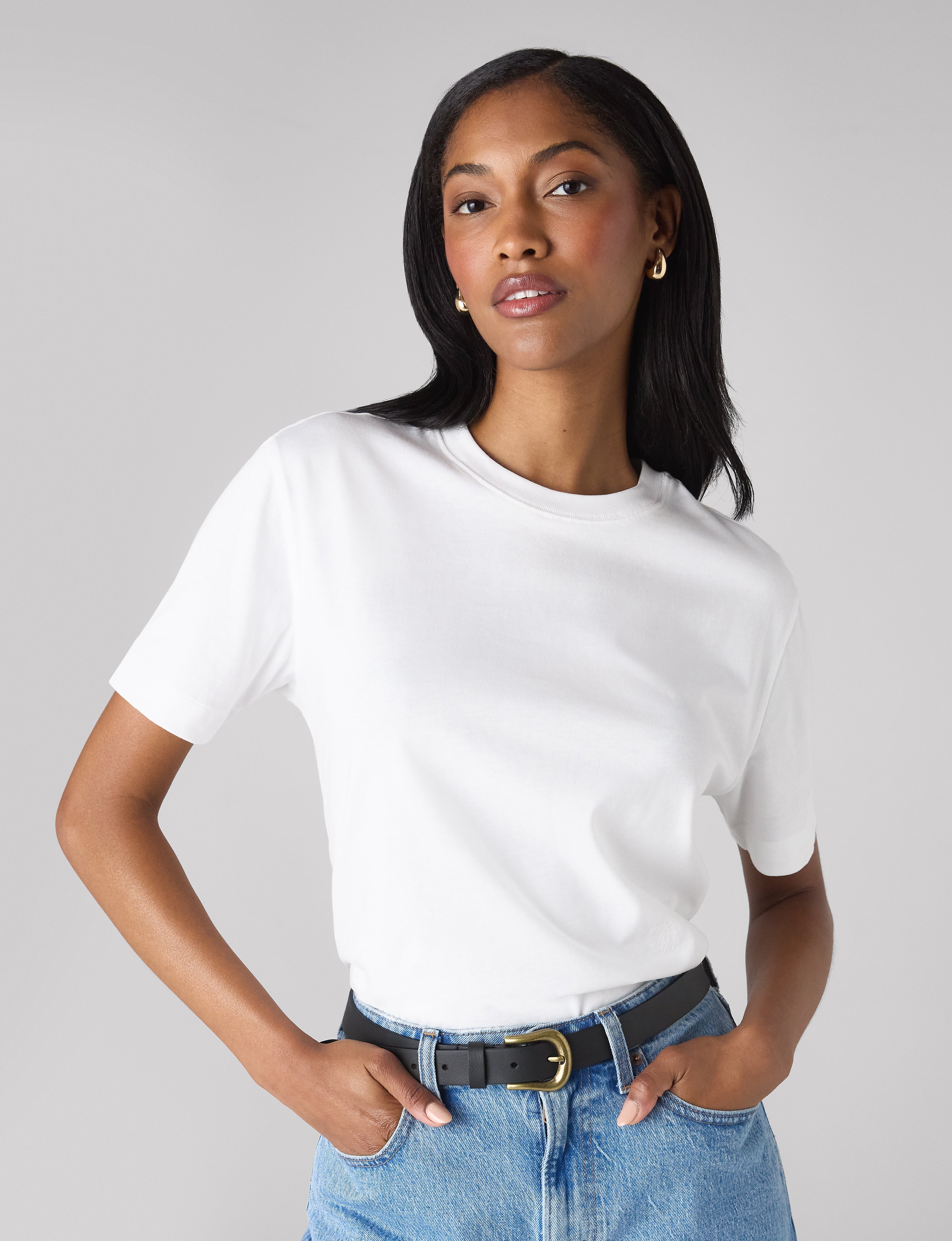 Soho T-Shirt: Cotton Jersey, White Main image