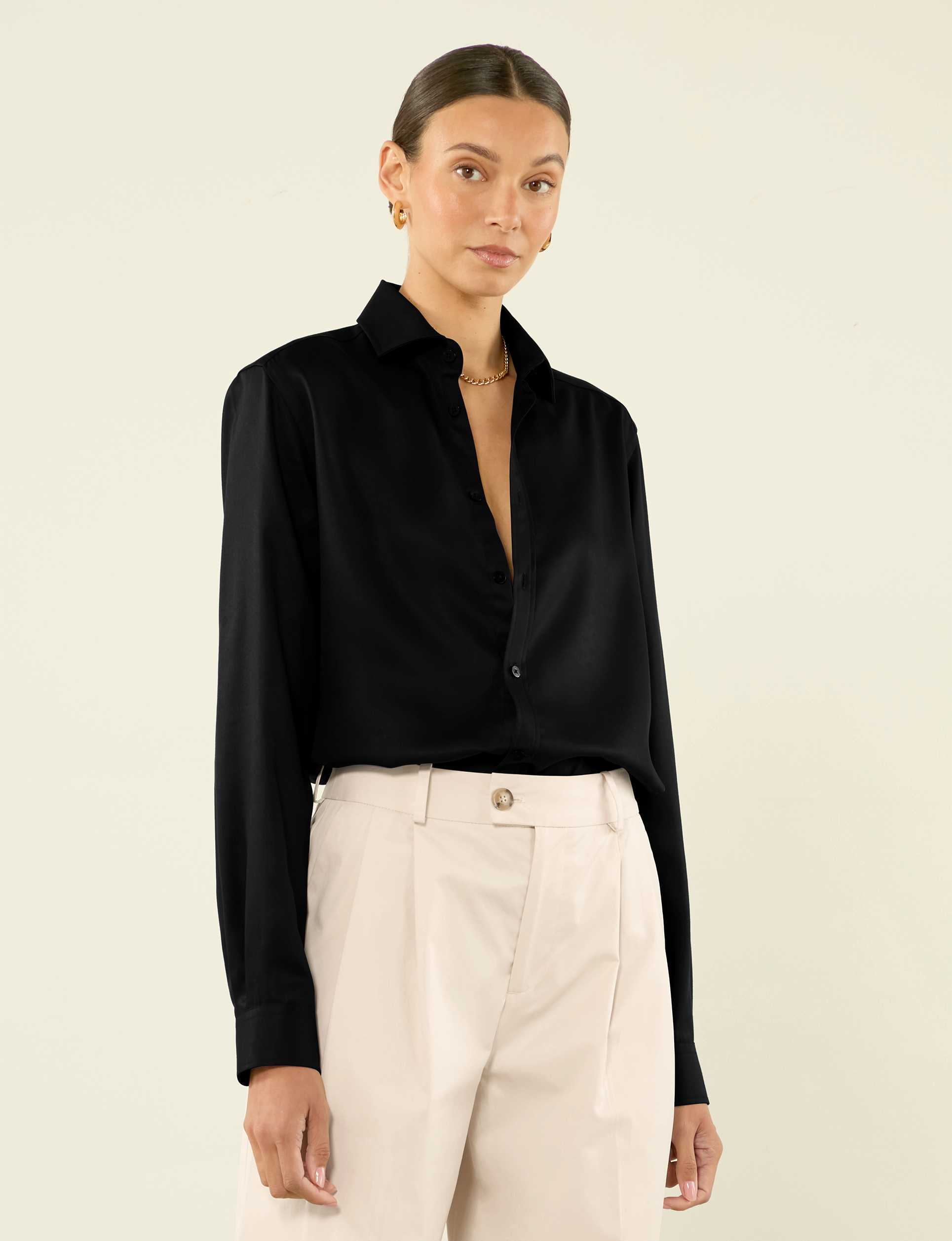 The Classic: TENCEL™ Lyocell, Black Main image