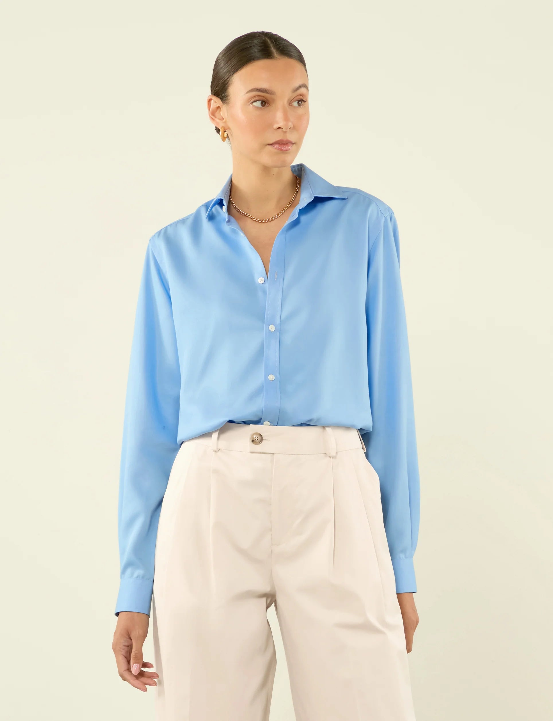 The Classic: TENCEL™ Lyocell, Cornflower Blue Main image