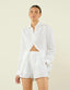 The Boxer: Linen, White