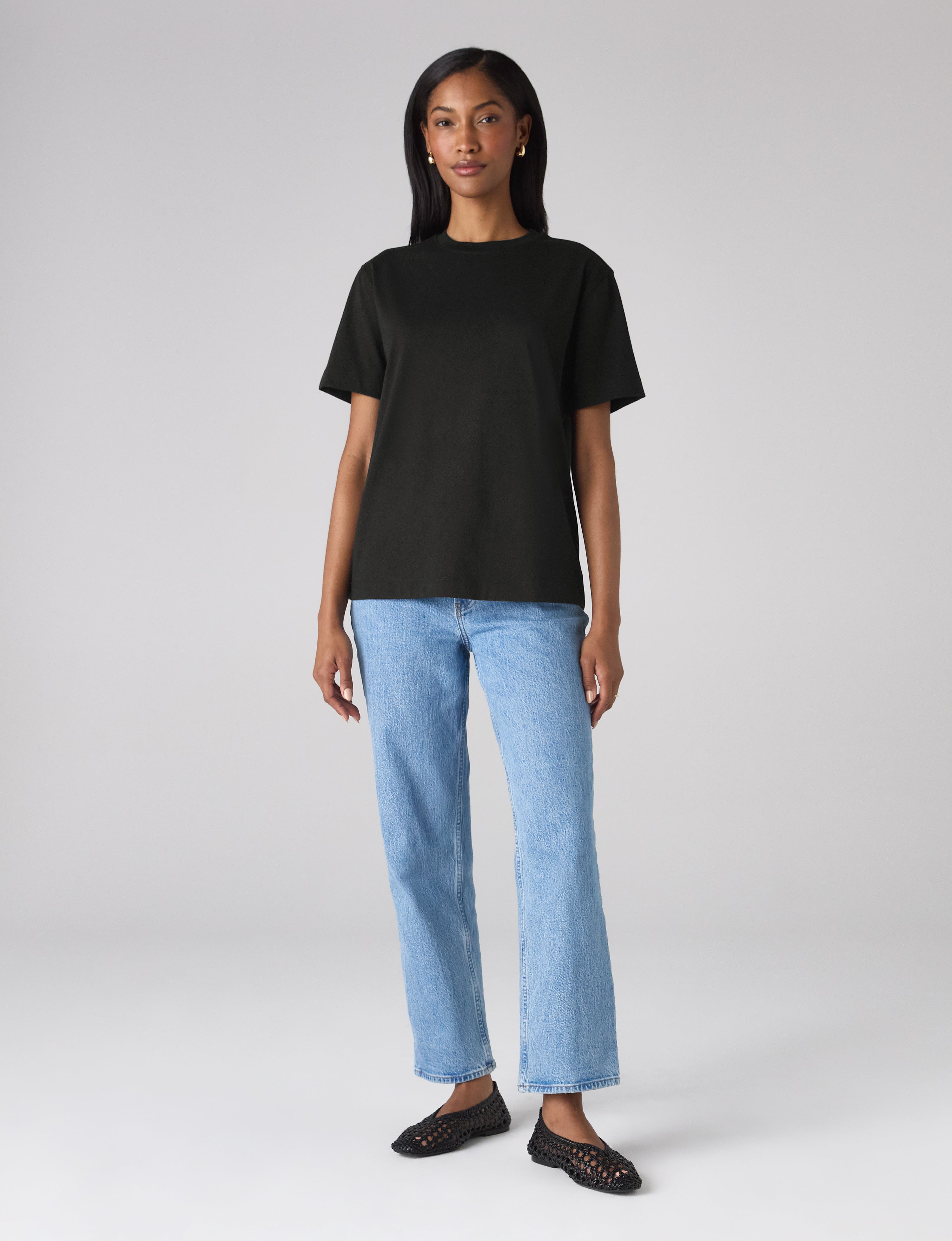 Soho T-Shirt: Cotton Jersey, Black Secondary image