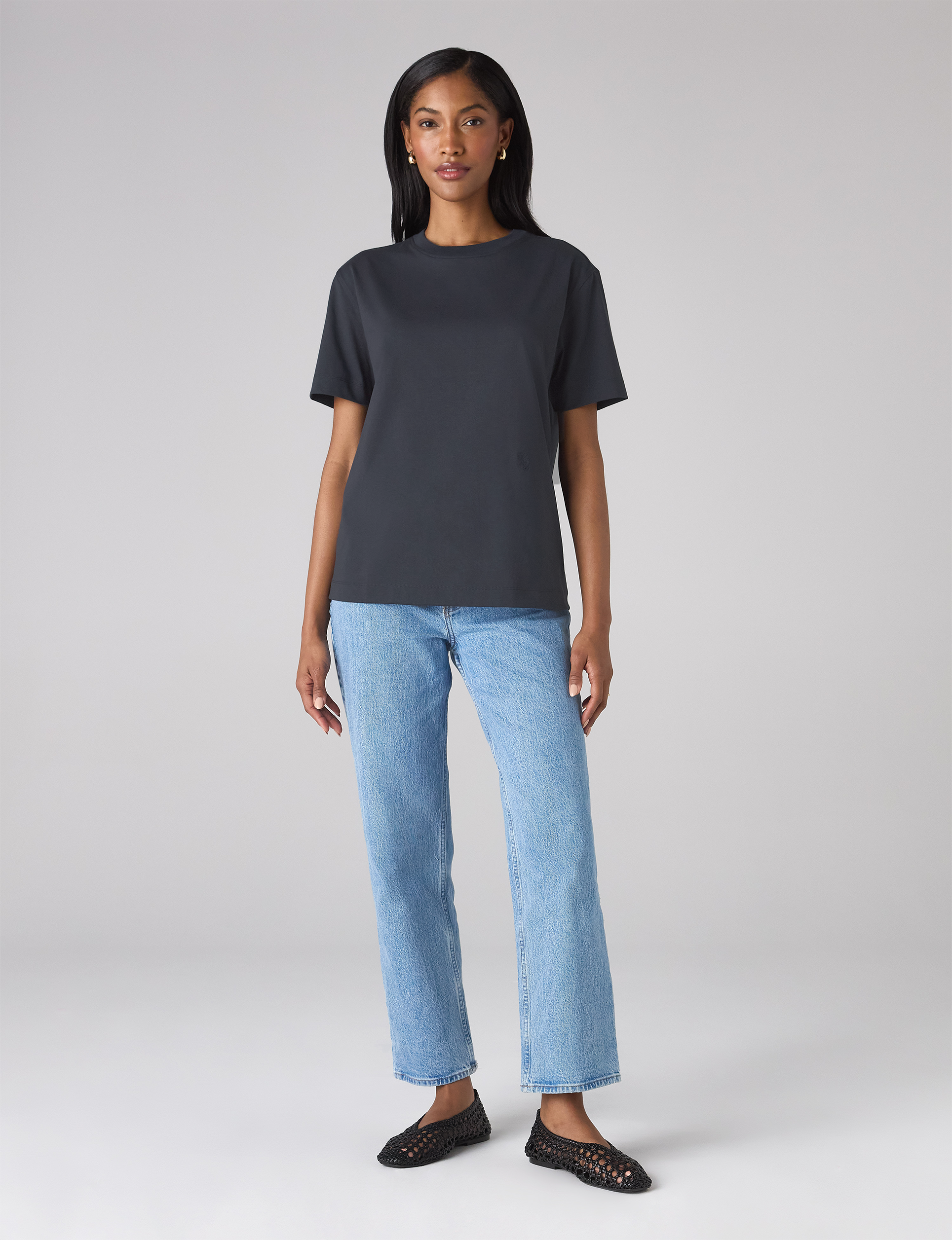 Soho T-Shirt: Cotton Jersey, Navy Secondary image