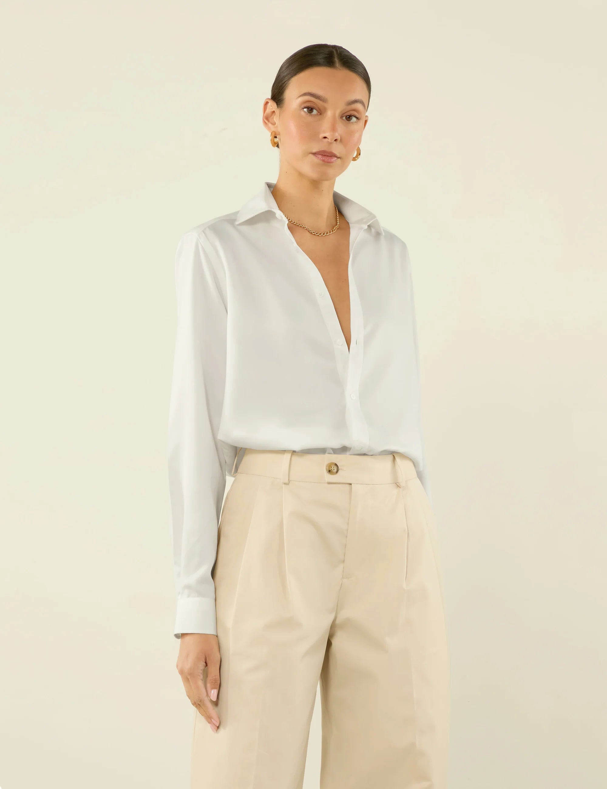 The Classic: TENCEL™ Lyocell, Off-White Secondary image