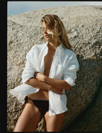 The Set: Seersucker White Shirt & Boxer