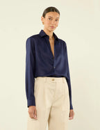 The Classic: TENCEL™ Lyocell, Navy Blue