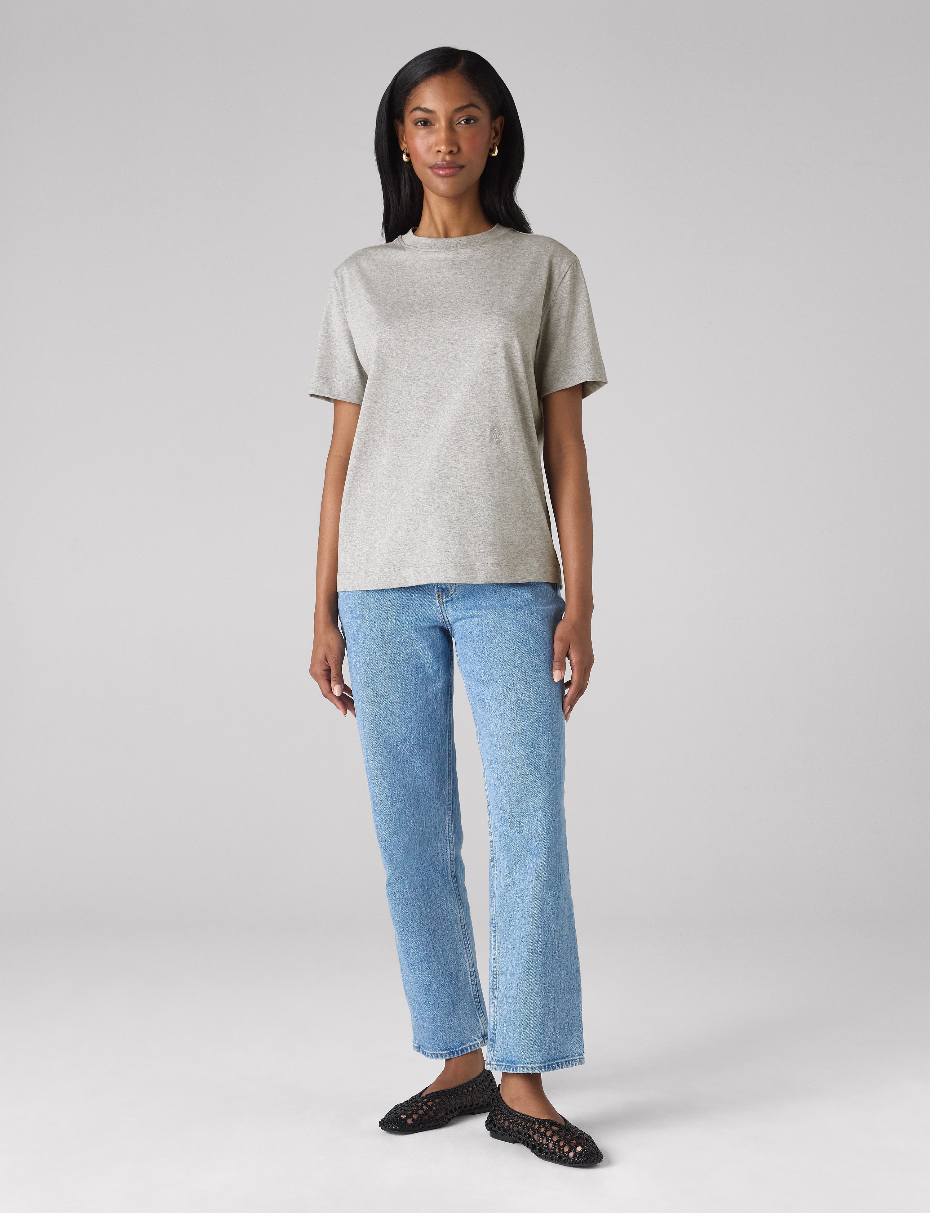 Soho T-Shirt: Cotton Jersey, Grey Secondary image