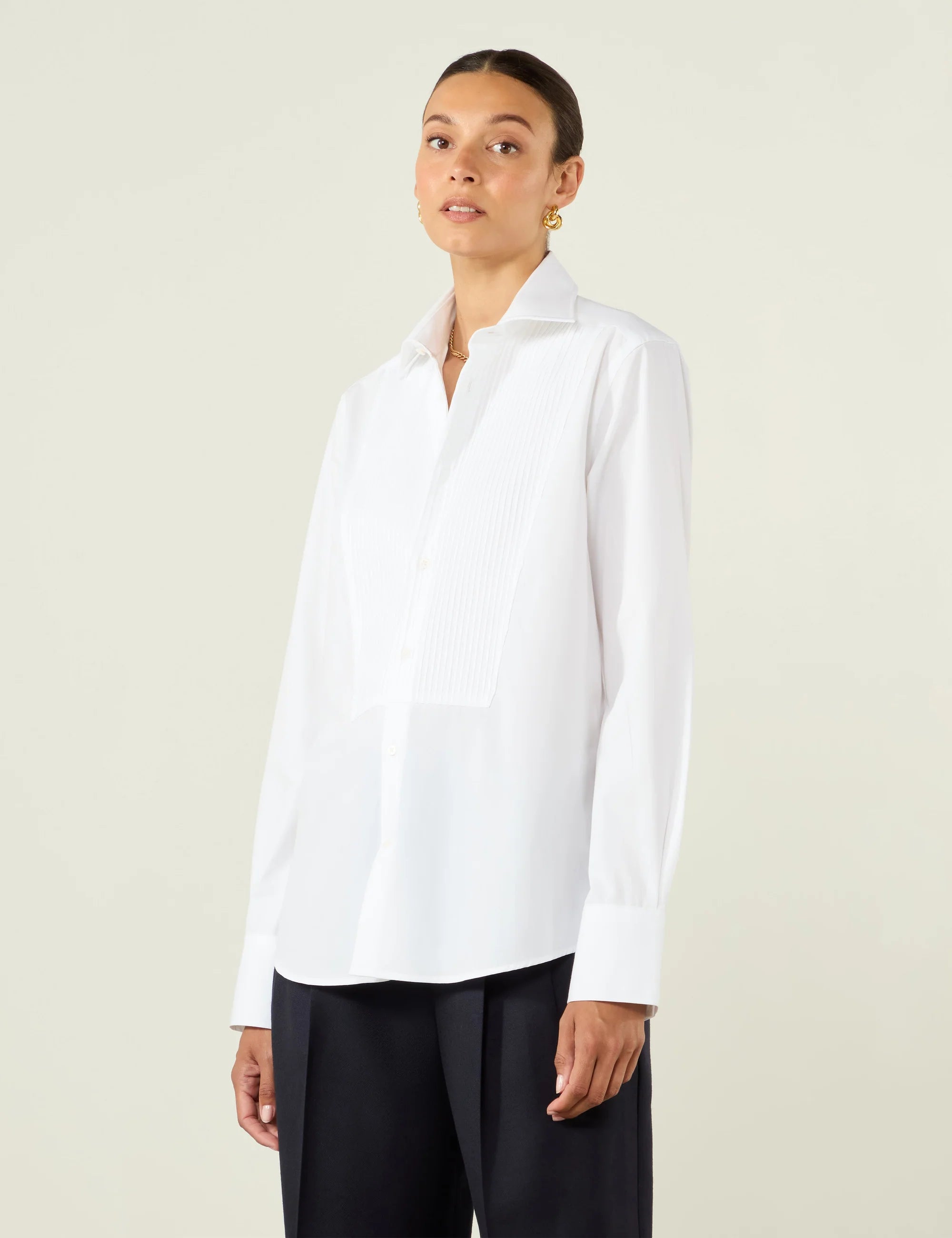 The Dress Shirt: Poplin, White Secondary image
