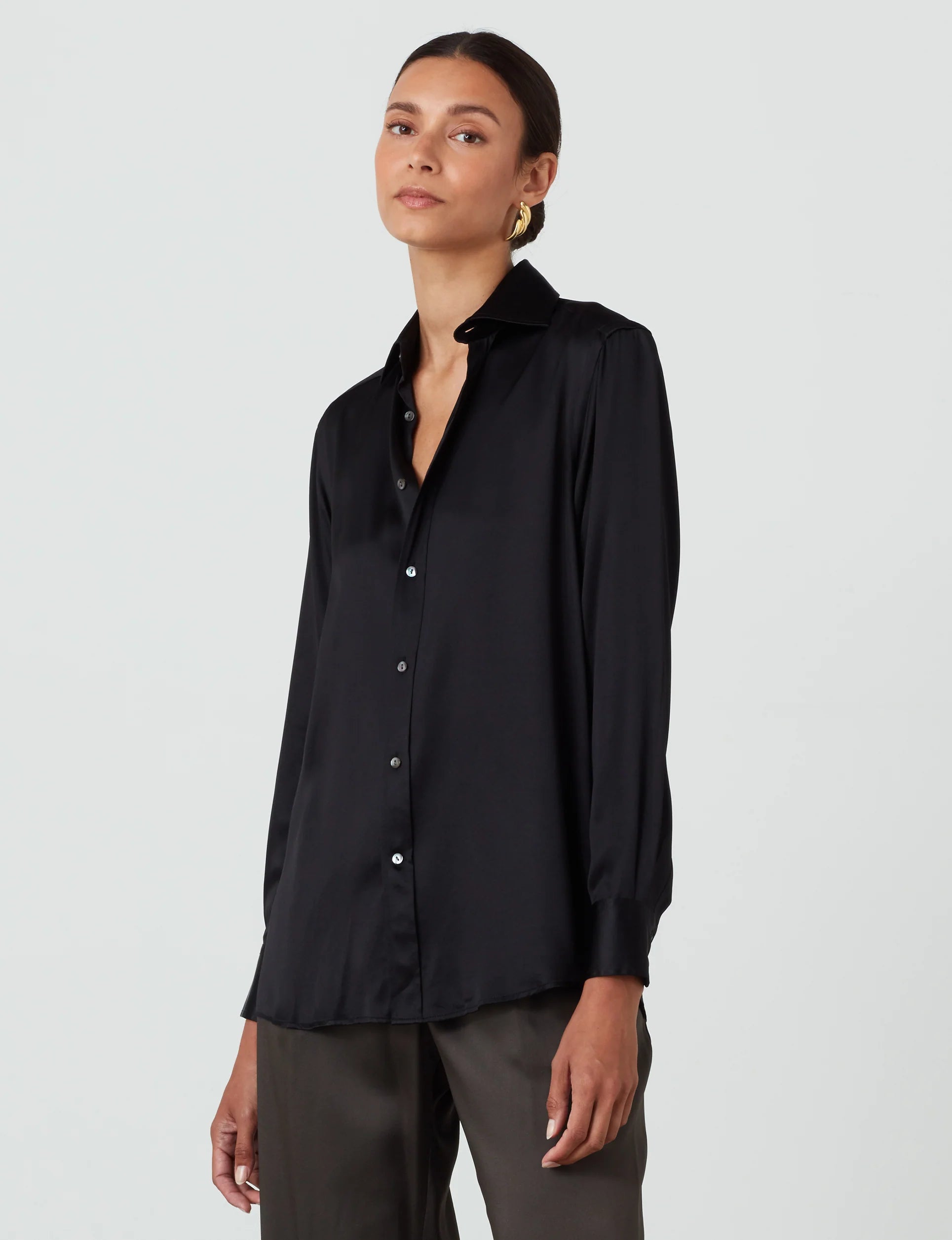 The Boyfriend: Silk Satin, Onyx Secondary image