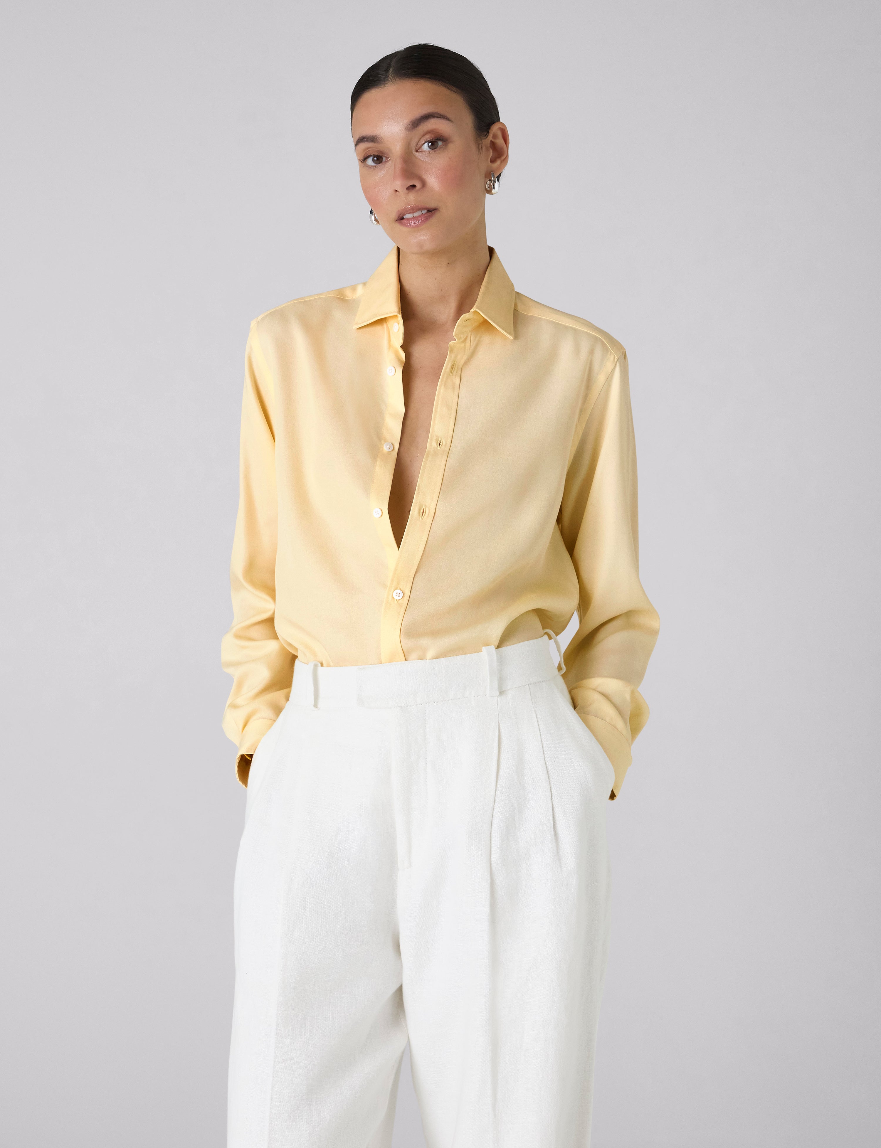 The Classic: TENCEL™ Lyocell, Pale Yellow Secondary image