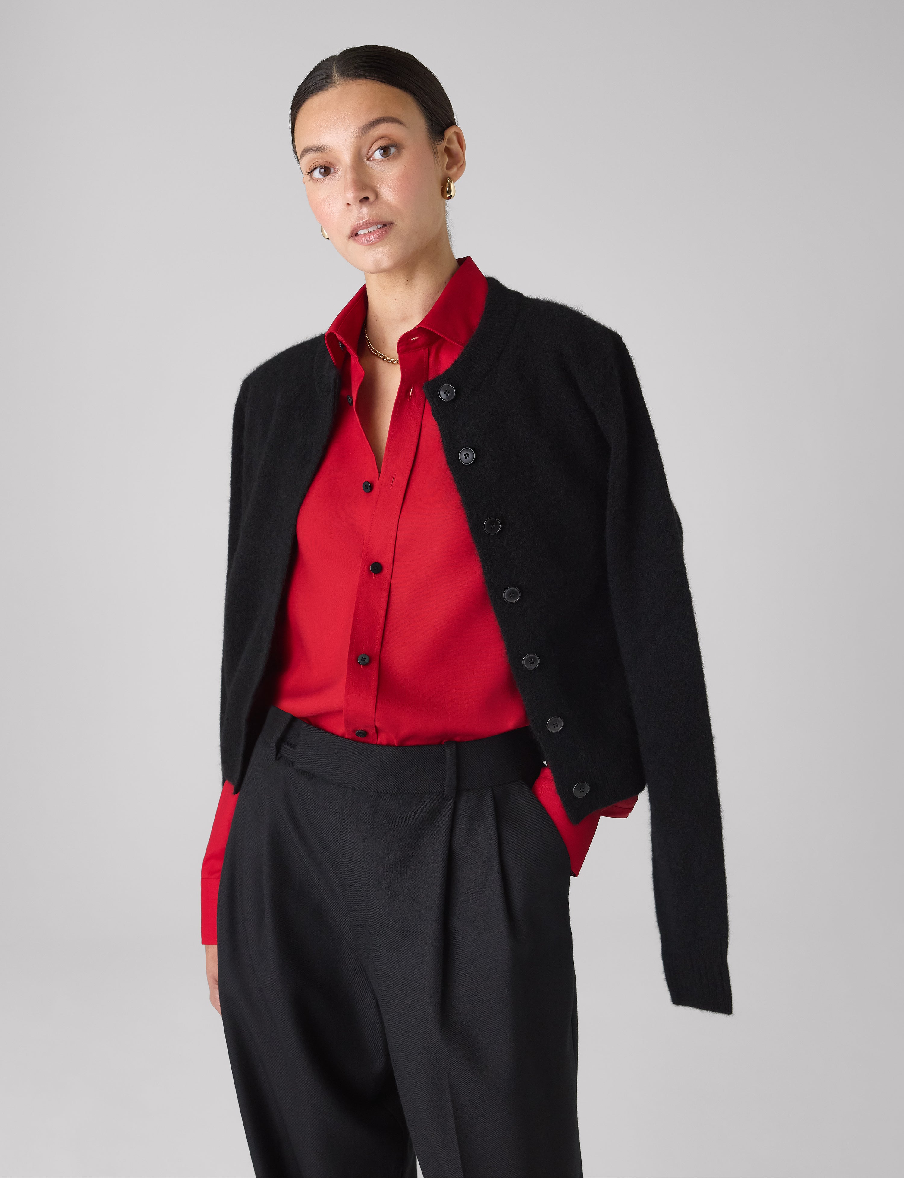 The Boyfriend: TENCEL™ Lyocell, Red Secondary image