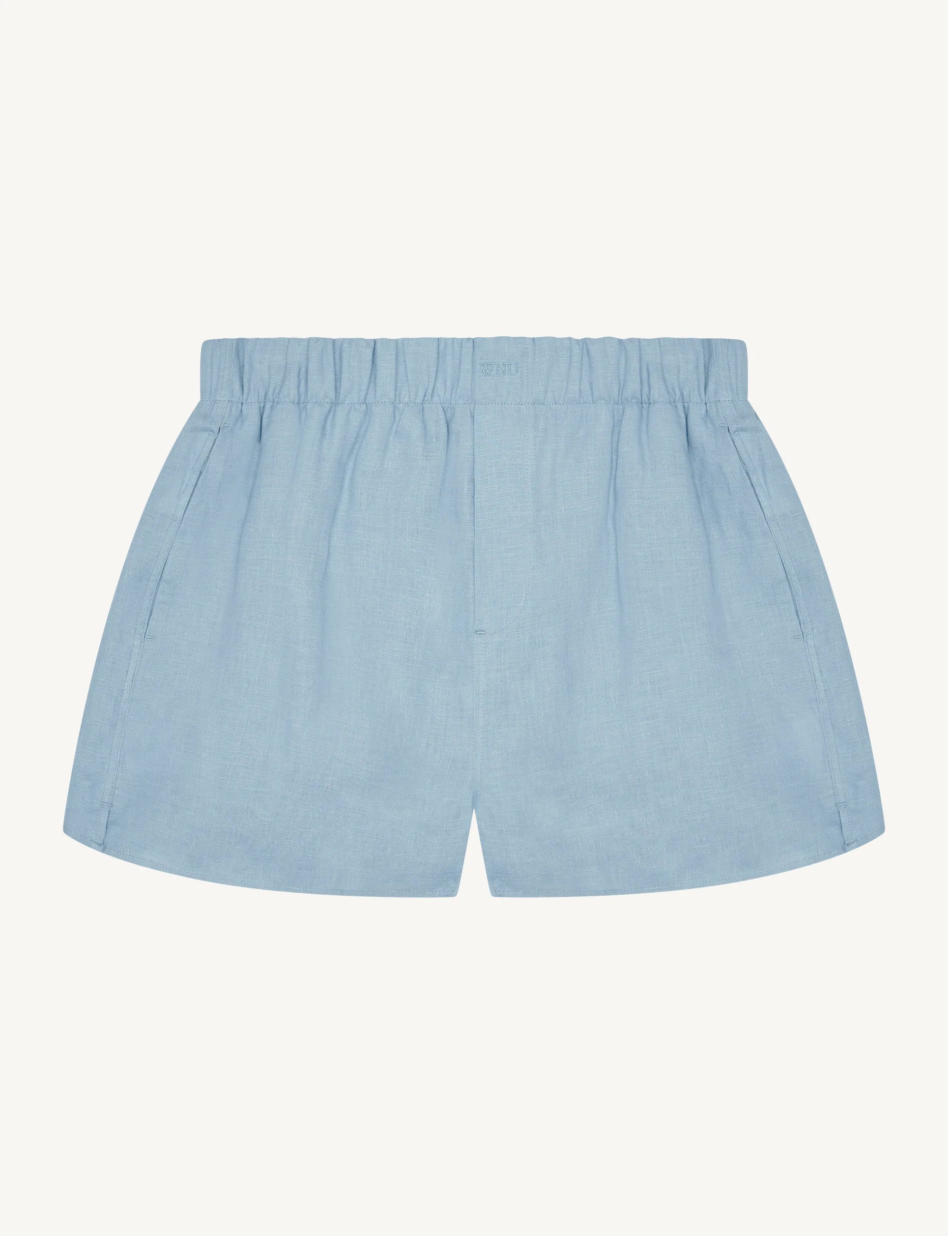 The Boxer: Linen, Storm Blue Secondary image