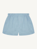 The Boxer: Linen, Storm Blue