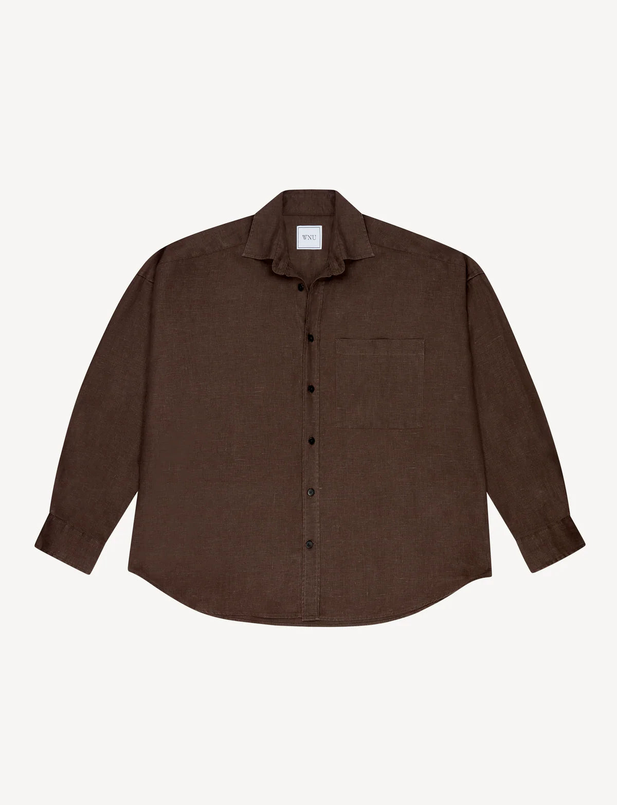 The Set: Hemp Chocolate Shirt & Seersucker Rampling Mocha Stripe Trousers