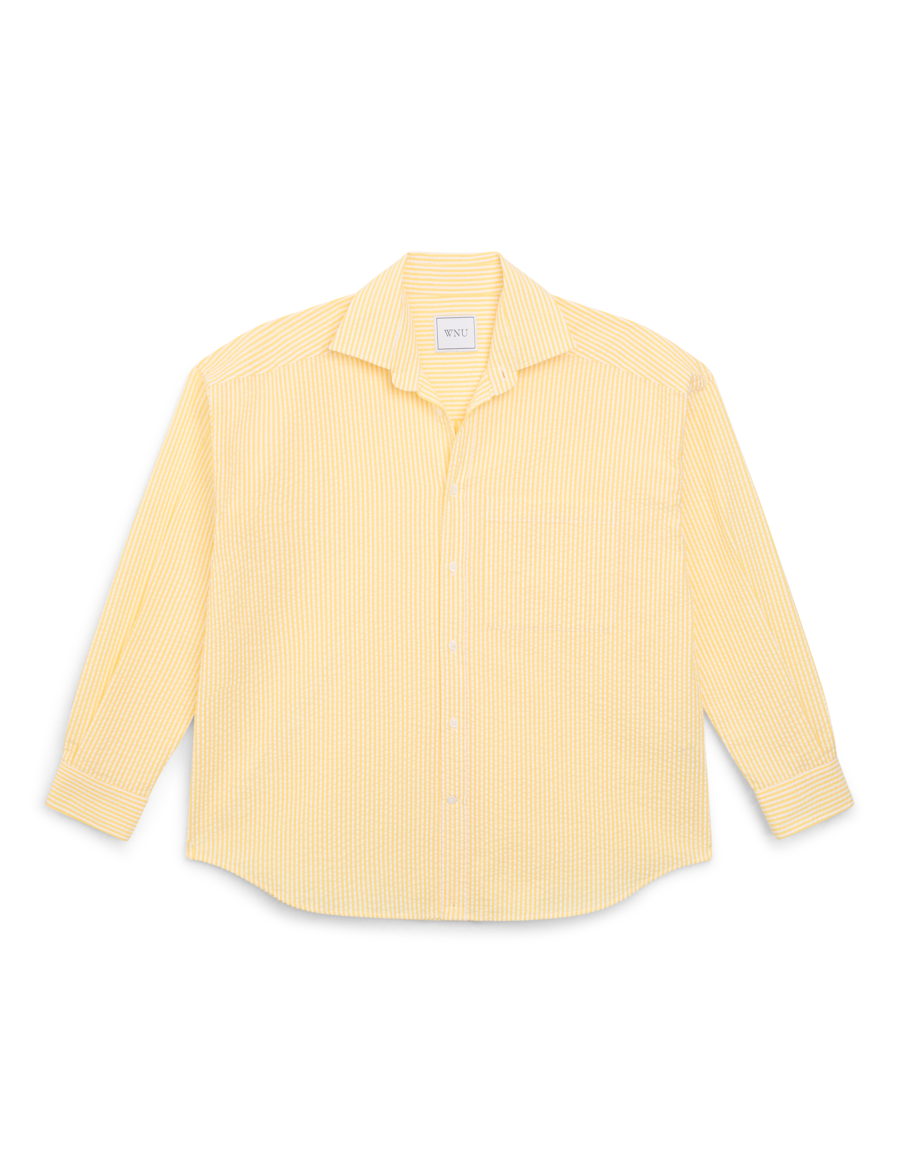 The Weekend: Seersucker, Yellow Stripe
