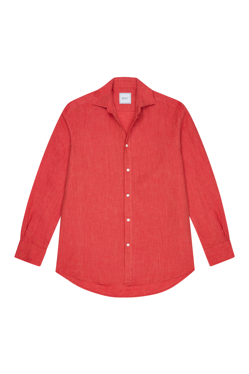 The Set: Linen Cardinal Red Shirt & Boxer