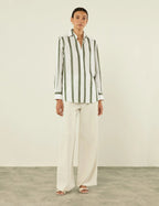The Boyfriend: Weave, Khaki Stripe