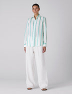 The Boyfriend: Weave, Mint Stripe