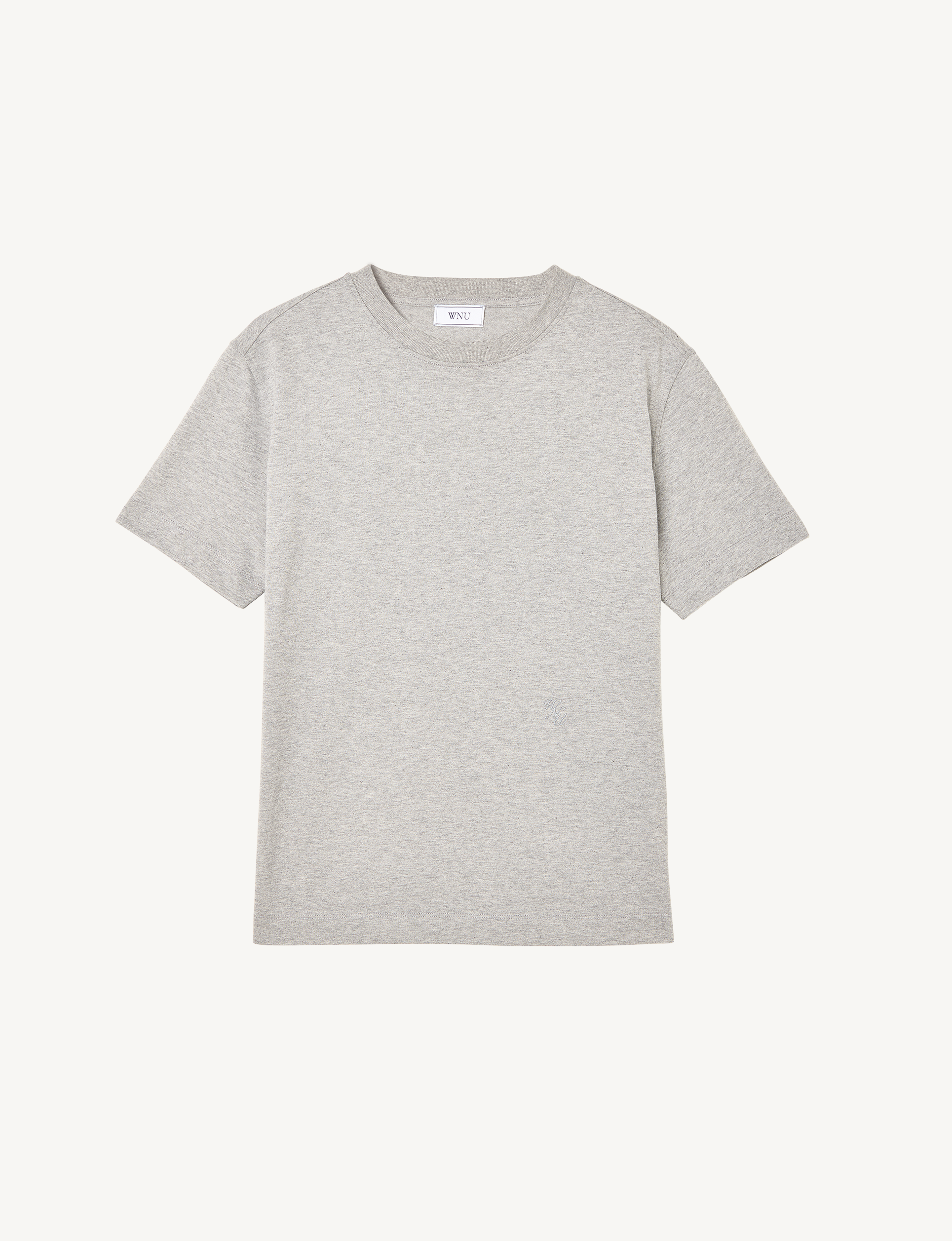 The Foundations Set: Soho T-Shirt in White, Navy & Grey