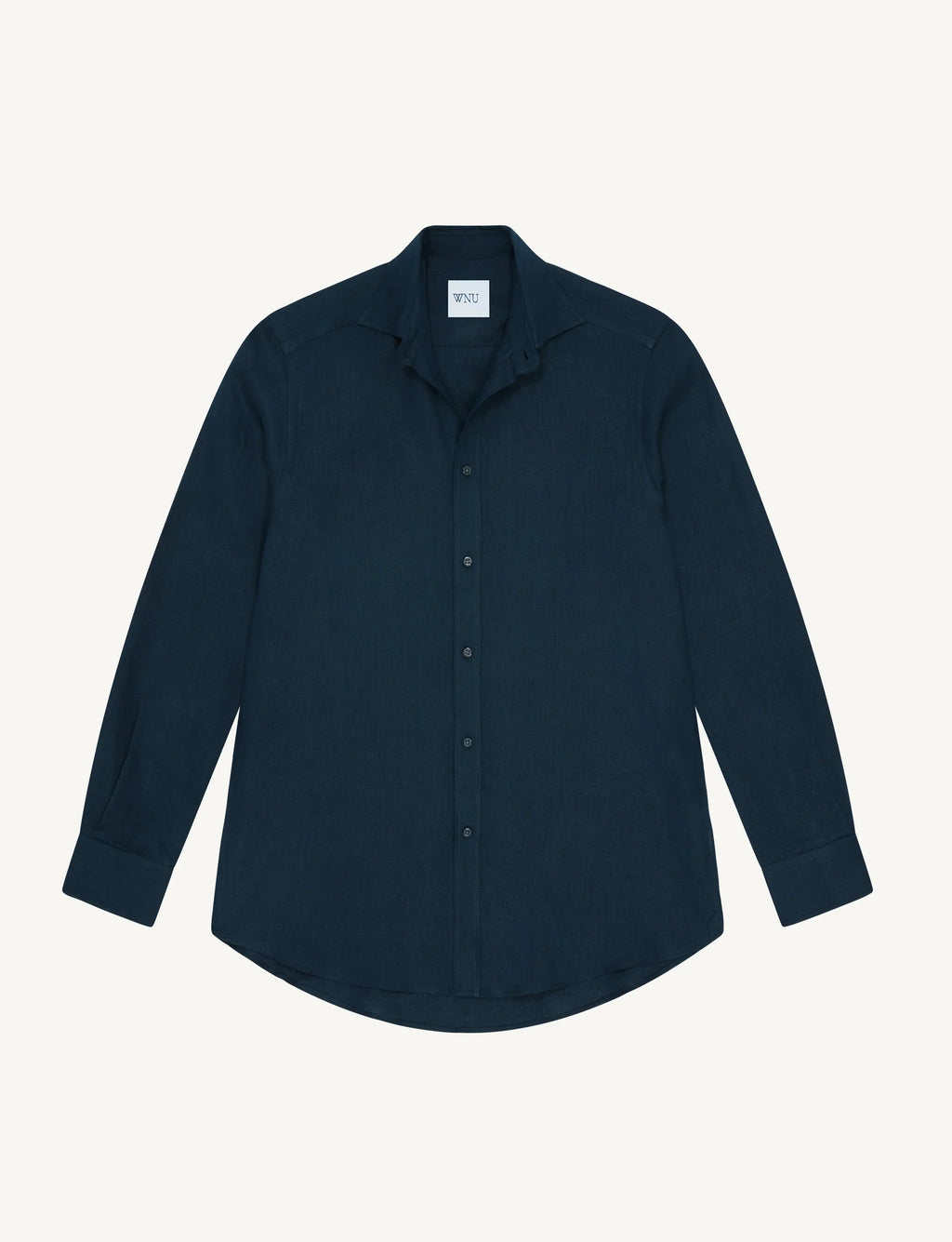 The Set: Linen Navy Blue Shirt & Boxer