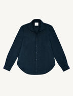 The Classic: Linen, Navy Blue