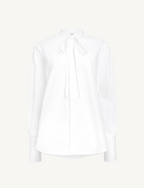 The Boyfriend Bow Tie: Fine Poplin, White