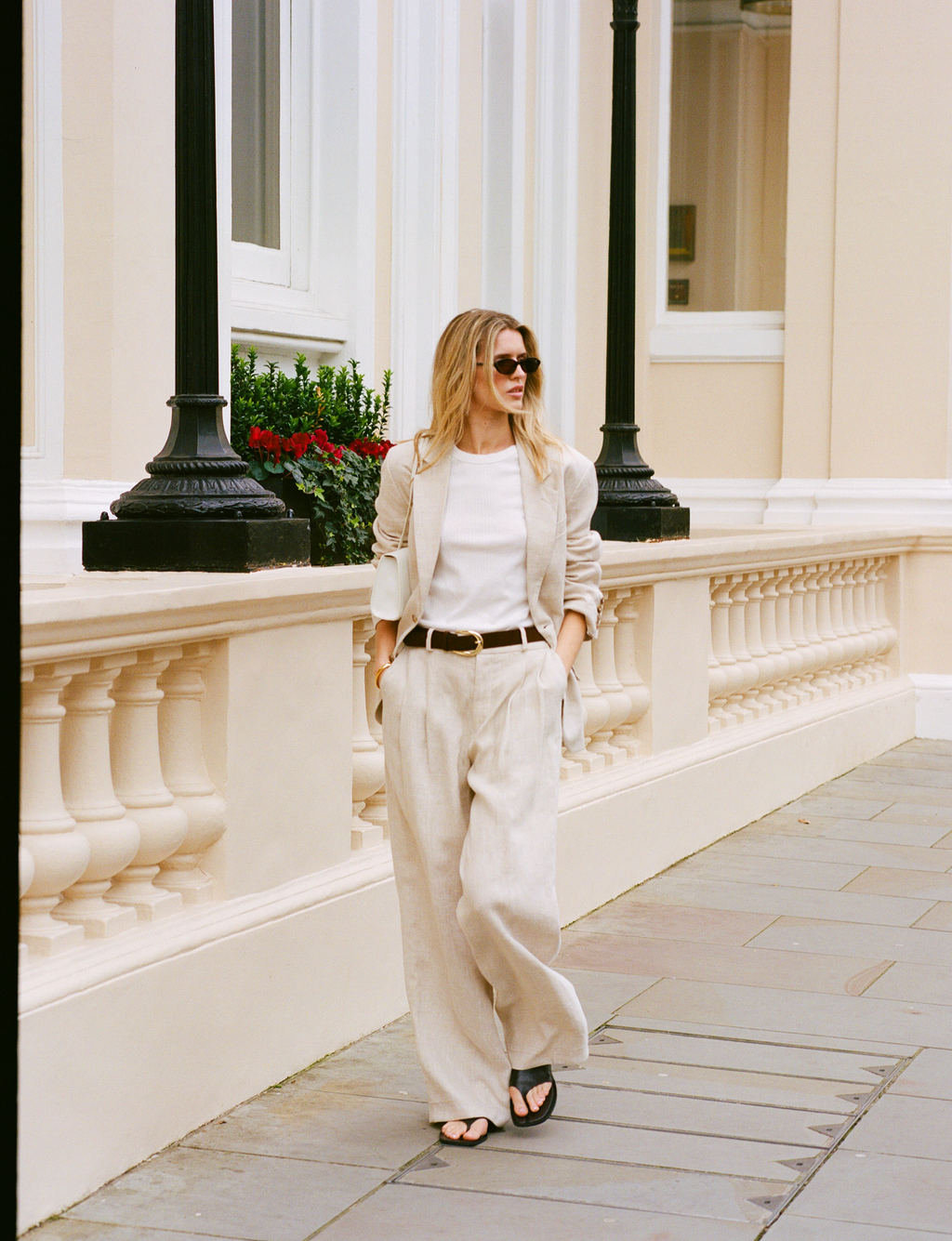 The Suit: Linen Oatmeal Blazer & Trouser