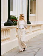 The Suit: Linen Oatmeal Blazer & Trouser