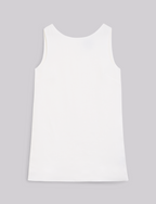 Jackie Dress: Linen, White