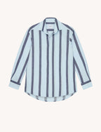The Boyfriend: Weave, Blue and Navy Stripe