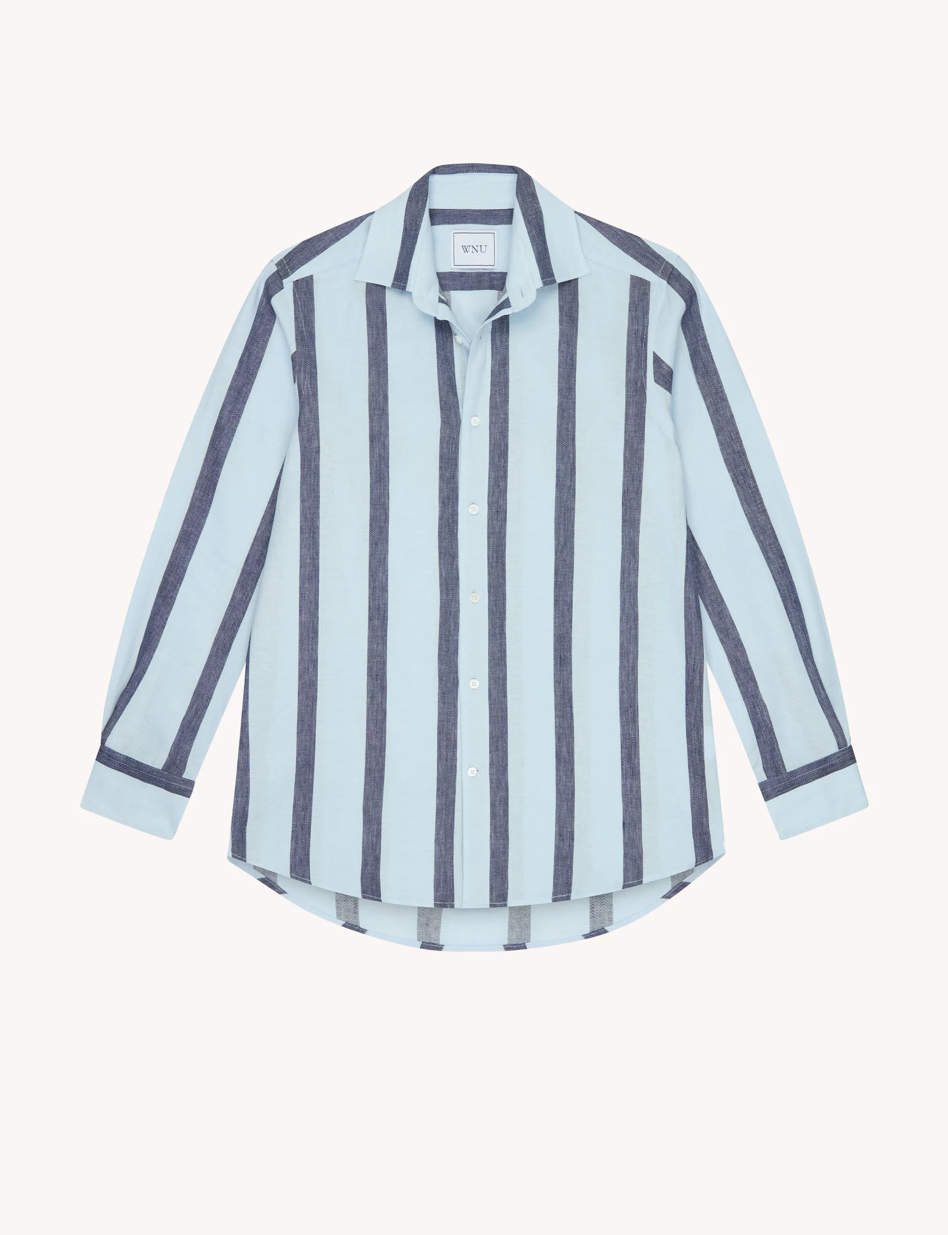 The Boyfriend: Weave, Blue and Navy Stripe