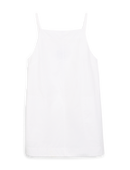 Andros Dress: Fine Poplin, White x Lucy Williams