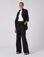 The Palazzo: Linen, Black