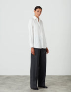 The Boyfriend: TENCEL™ Lyocell, Off-White