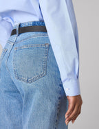 The Classic: Fine Poplin, Sky Blue