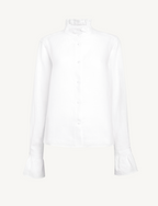 Kew Blouse: Linen, White