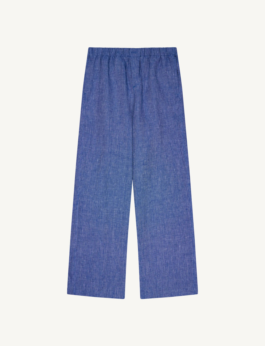 The Set: Linen Lapis Shirt & Palazzo