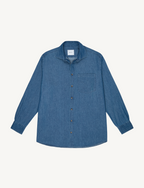 The Oversized: Chambray, Blue